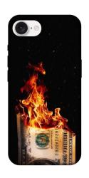 Чехол itsPrint Money burn для Apple iPhone 16e (6.1")