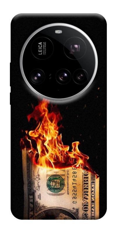 Чехол itsPrint Money burn для Xiaomi 15 Ultra, деньги, купить оптом с доставкой