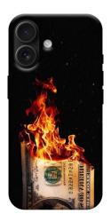 Чехол itsPrint Money burn для Apple iPhone 17 (6.3")