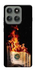 Чехол itsPrint Money burn для Motorola Edge 60 Pro