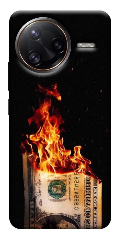Чехол itsPrint Money burn для Xiaomi Poco F7, деньги, купить оптом с доставкой