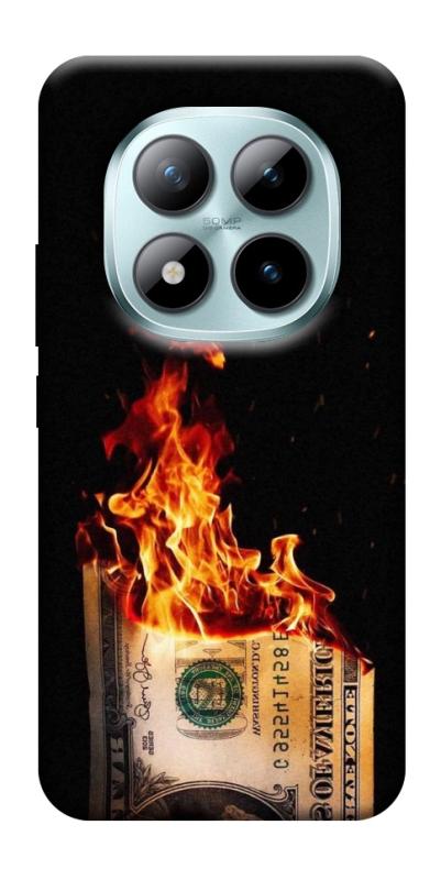 Чехол itsPrint Money burn для Xiaomi Redmi Note 15 Pro+ 5G, деньги, купить оптом с доставкой