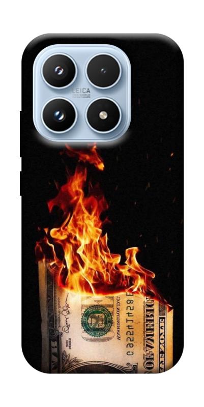 Чехол itsPrint Money burn для Xiaomi 17 Pro, деньги, купить оптом с доставкой