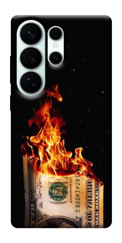 Чехол itsPrint Money burn для Samsung Galaxy S26 Ultra, деньги, купить оптом с доставкой