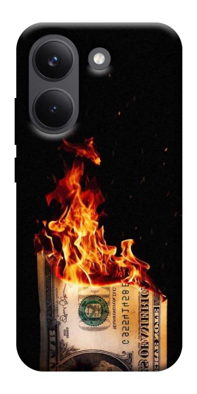 Чехол itsPrint Money burn для Xiaomi Poco X8 Pro, деньги, купить оптом с доставкой