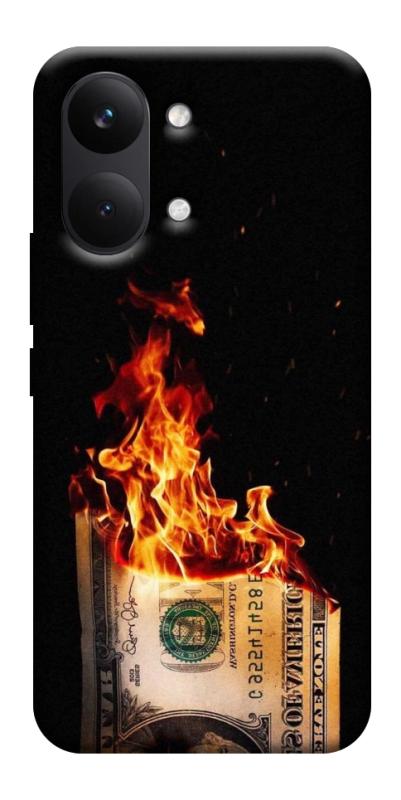 Чехол itsPrint Money burn для Xiaomi Poco X8 Pro Max, деньги, купить оптом с доставкой