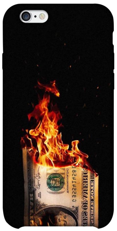 Чехол itsPrint Money burn для Apple iPhone 6/6s (4.7"), деньги, купить оптом с доставкой