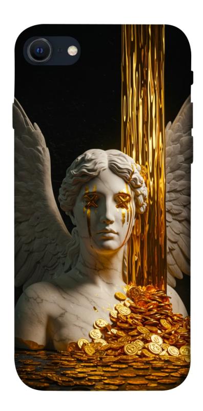 Чехол itsPrint Gold statue для Apple iPhone SE (2020), деньги, купить оптом с доставкой