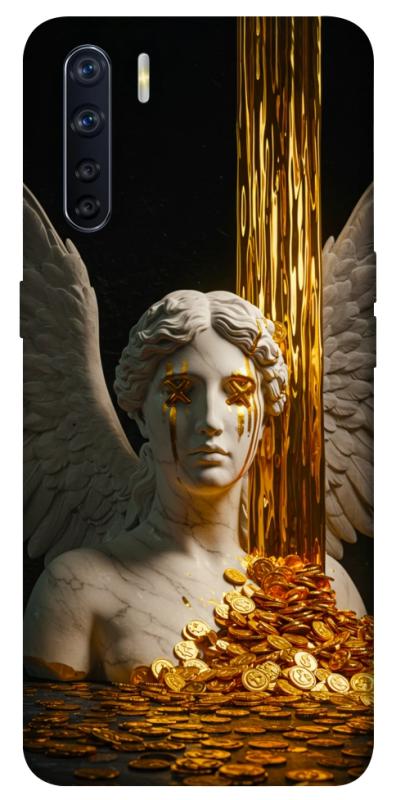 Чехол itsPrint Gold statue для Oppo A91, деньги, купить оптом с доставкой