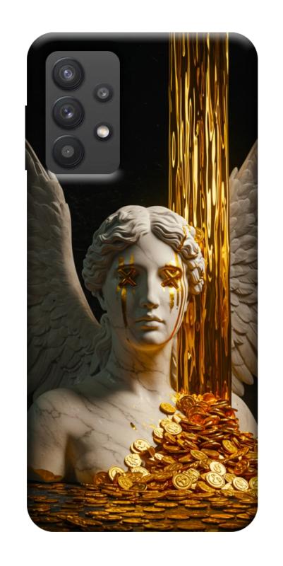 Чехол itsPrint Gold statue для Samsung Galaxy A32 (A326B) 5G, деньги, купить оптом с доставкой
