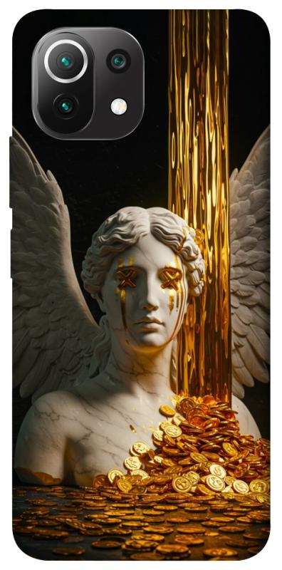 Чехол itsPrint Gold statue для Xiaomi Mi 11 Lite, деньги, купить оптом с доставкой