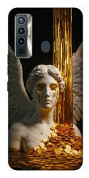 Чехол itsPrint Gold statue для TECNO Camon 17 Pro