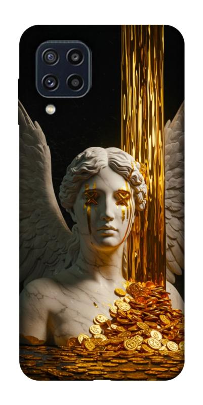 Чехол itsPrint Gold statue для Samsung Galaxy M32, деньги, купить оптом с доставкой