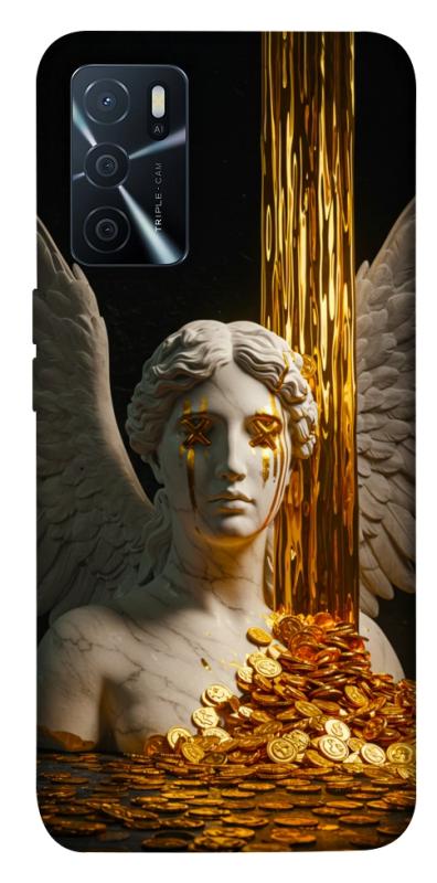 Чехол itsPrint Gold statue для Oppo A16s / A16, деньги, купить оптом с доставкой