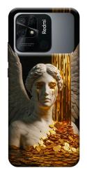 Чохол itsPrint Gold statue для Xiaomi Redmi 10C