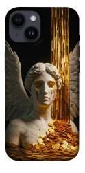 Чехол itsPrint Gold statue для Apple iPhone 14 (6.1")