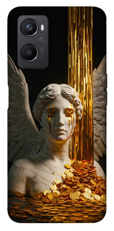Чехол itsPrint Gold statue для Oppo A96, деньги, купить оптом с доставкой