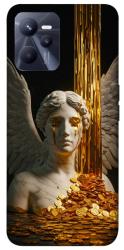 Чехол itsPrint Gold statue для Realme C35