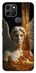 Чехол itsPrint Gold statue для Infinix Smart 6