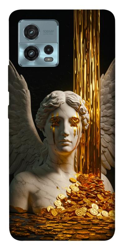 Чехол itsPrint Gold statue для Motorola Moto G72, деньги, купить оптом с доставкой
