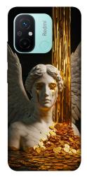Чехол itsPrint Gold statue для Xiaomi Redmi 12C