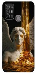 Чехол itsPrint Gold statue для ZTE Blade A52