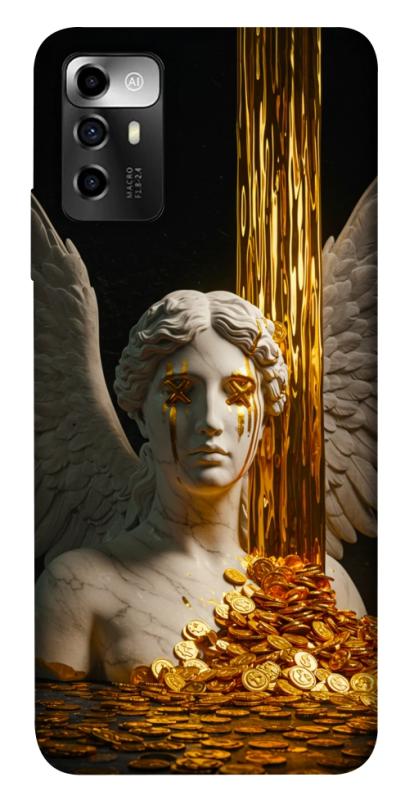 Чехол itsPrint Gold statue для ZTE Blade V40 Vita, деньги, купить оптом с доставкой