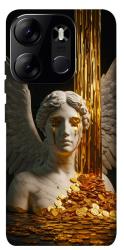 Чехол itsPrint Gold statue для Tecno Spark Go 2023