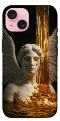 Чехол itsPrint Gold statue для Apple iPhone 15 (6.1")