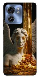 Чохол itsPrint Gold statue для Motorola Edge 40