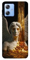Чохол itsPrint Gold statue для Motorola Moto G84