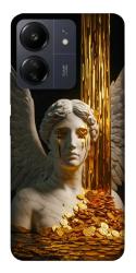 Чехол itsPrint Gold statue для Xiaomi Redmi 13C