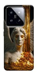 Чехол itsPrint Gold statue для Xiaomi 14 Pro