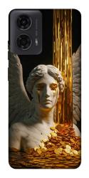 Чехол itsPrint Gold statue для Motorola Moto G24