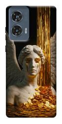 Чехол itsPrint Gold statue для Motorola Edge 50 Fusion