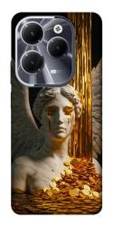 Чехол itsPrint Gold statue для Infinix Hot 40