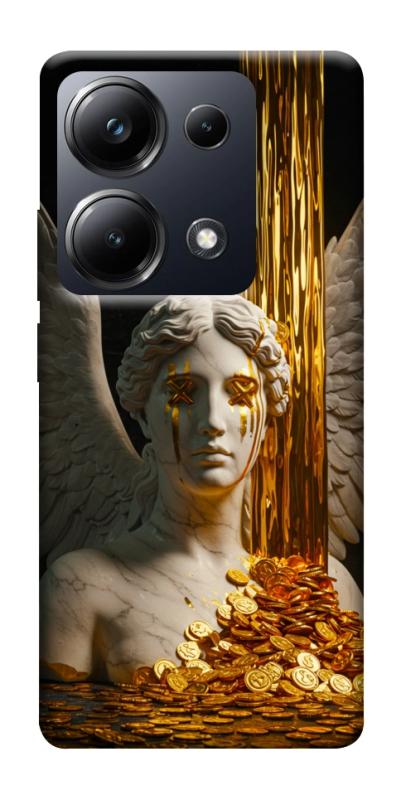Чехол itsPrint Gold statue для Xiaomi Redmi 13 4G / Poco M6 4G, деньги, купить оптом с доставкой