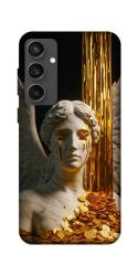 Чехол itsPrint Gold statue для Samsung Galaxy S24 FE