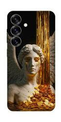 Чехол itsPrint Gold statue для Samsung Galaxy S25