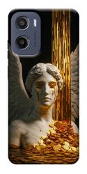 Чехол itsPrint Gold statue для Motorola Moto G05