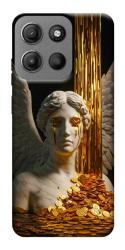 Чехол itsPrint Gold statue для Motorola Moto G15 4G