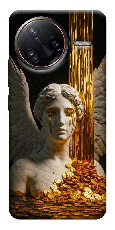 Чехол itsPrint Gold statue для Xiaomi Poco F7, деньги, купить оптом с доставкой