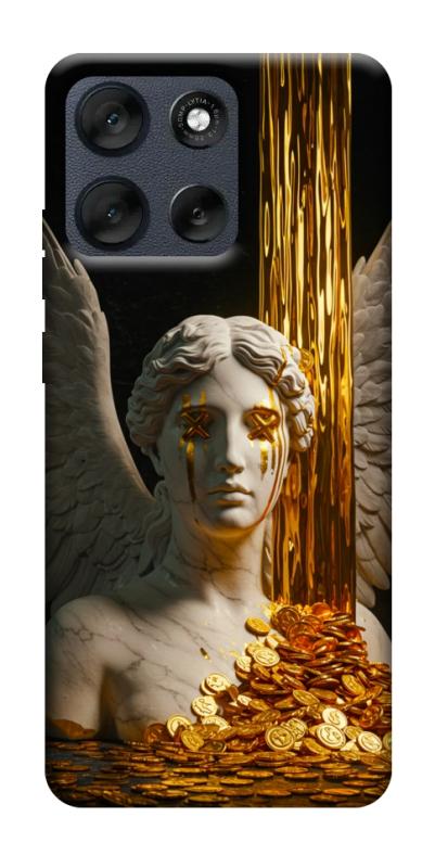 Чехол itsPrint Gold statue для Motorola Moto G56 5G, деньги, купить оптом с доставкой