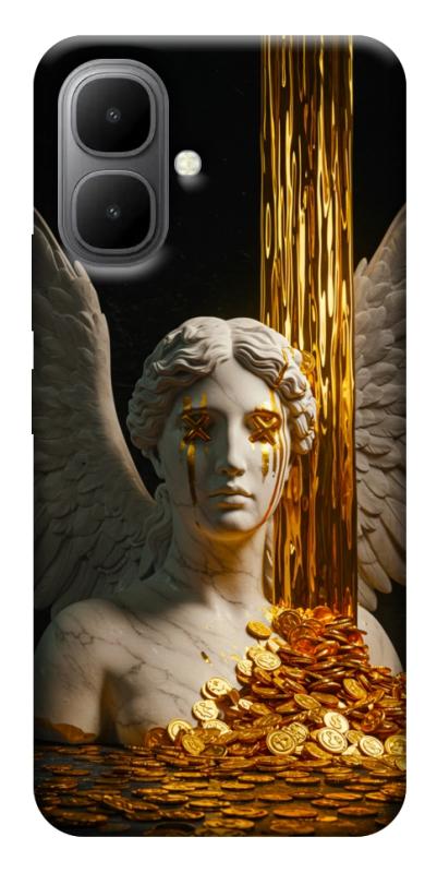 Чехол itsPrint Gold statue для Infinix Smart 10, деньги, купить оптом с доставкой