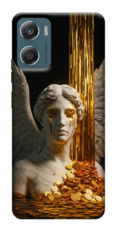 Чехол itsPrint Gold statue для Motorola Moto G06, деньги, купить оптом с доставкой