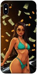 Чехол itsPrint Money girl для Apple iPhone X (5.8")