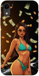 Чохол itsPrint Money girl для Apple iPhone XR (6.1")