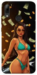 Чохол itsPrint Money girl для Huawei P Smart (2019)