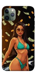 Чехол itsPrint Money girl для Apple iPhone 11 Pro (5.8")