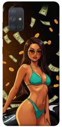 Чехол itsPrint Money girl для Samsung Galaxy A71